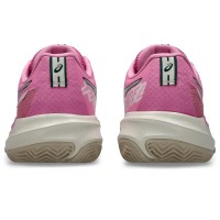 Zapatillas Asics Gel Challenger 15 Padel Rosa Chicle Beige Mujer