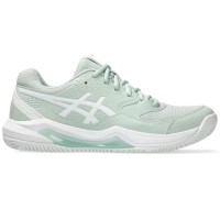 Zapatillas Asics Gel Dedicate 8 Clay Verde Liquen Blanco Mujer  Oferta + Barato