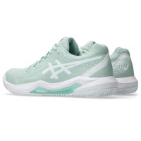 Zapatillas Asics Gel Dedicate 8 Clay Verde Liquen Blanco Mujer  Oferta + Barato