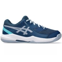 Zapatillas Asics Gel Dedicate 8 Padel GS Azul Mako Gris Junior  Oferta + Barato