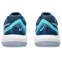 Zapatillas Asics Gel Dedicate 8 Padel GS Azul Mako Gris Junior  Oferta + Barato