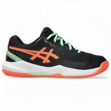 Zapatillas Asics Gel Dedicate 8 Padel GS Negro Coral Junior