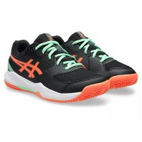 Baskets Junior Asics Gel Dedicate 8 Padel GS Noir Corail  Offre - Pas cher