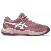 Baskets Junior Asics Gel Dedicate 8 Padel GS Purple Oxide Blanc  Offre - Pas cher