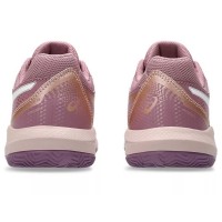 Baskets Junior Asics Gel Dedicate 8 Padel GS Purple Oxide Blanc  Offre - Pas cher