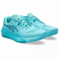 Asics Gel Resolution X Clay Mint Blue Sneakers  Offer + Cheap