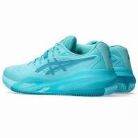 Asics Gel Resolution X Clay Mint Blue Sneakers  Offer + Cheap