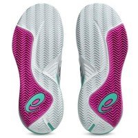 Zapatillas Asics Gel Resolution X Clay Blanco Verde Aurora