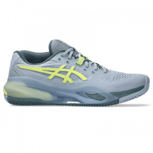 Asics Gel Resolution X Clay Gray Pistachio Green Sneakers