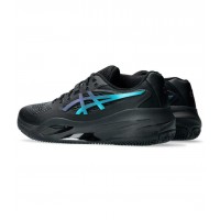 Asics Gel Resolution X Clay Black Blue Sneakers  Offer + Cheap