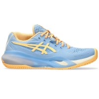 Zapatillas Asics Gel Resolution X Padel Azul Stone Naranja Mujer  Oferta + Barato