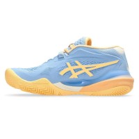 Zapatillas Asics Gel Resolution X Padel Azul Stone Naranja Mujer  Oferta + Barato