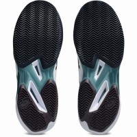 Zapatillas Asics Solution Speed FF 4 Clay Blanco Azul Oscuro