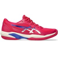 Tênis Asics Solution Swift FF 2 Clay Pink Cobalt Blue para Mulheres  Oferta + Barato