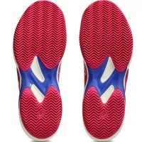 Tênis Asics Solution Swift FF 2 Clay Pink Cobalt Blue para Mulheres  Oferta + Barato