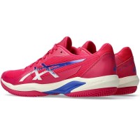 Tênis Asics Solution Swift FF 2 Clay Pink Cobalt Blue para Mulheres  Oferta + Barato