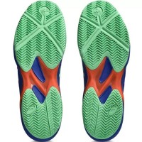 Baskets Asics Solution Swift FF 2 Padel Cobalt Bleu Vert  Offre - Pas cher