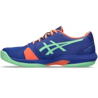 Baskets Asics Solution Swift FF 2 Padel Cobalt Bleu Vert  Offre - Pas cher