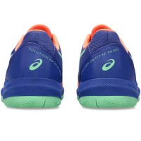 Baskets Asics Solution Swift FF 2 Padel Cobalt Bleu Vert  Offre - Pas cher