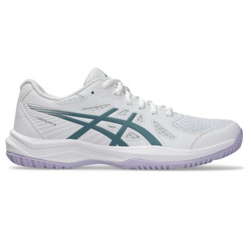 Asics Upcourt 6 White Green Women''''s Sneakers