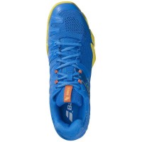 Babolat Movea Baskets Bleu Jaune Français
