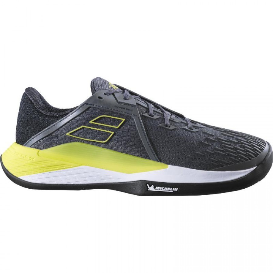Babolat Propulse Fury 3 Tênis Clay Cinza Escuro  Oferta + Barato
