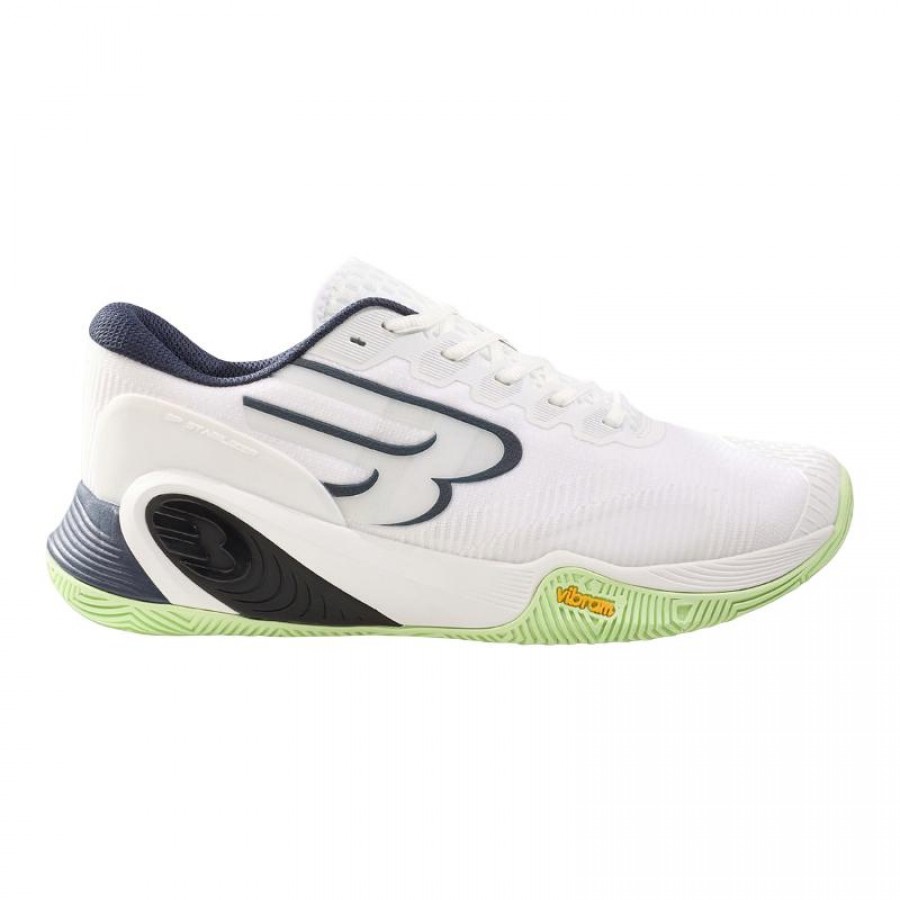 Zapatillas Bullpadel Hack Vibram 26V Blanco