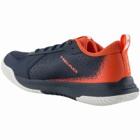Zapatillas Head Sprint Court 4.0 Azul Oscuro Rojo Junior  Oferta + Barato