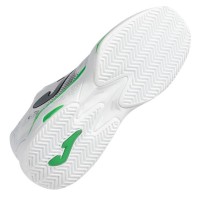 Joma Master 1000 2502 Blanc Vert Baskets  Offre - Pas cher