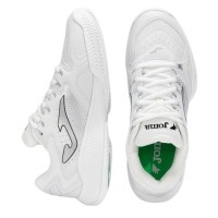 Joma Master 1000 2502 Blanc Vert Baskets  Offre - Pas cher