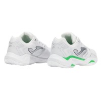 Joma Master 1000 2502 Blanc Vert Baskets  Offre - Pas cher