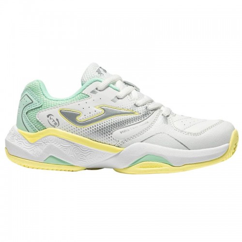 Joma Master 1000 2632 baskets blanches turquoise Junior