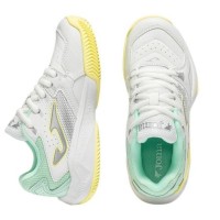 Tênis Junior Joma Master 1000 2632 Turquesa Branco