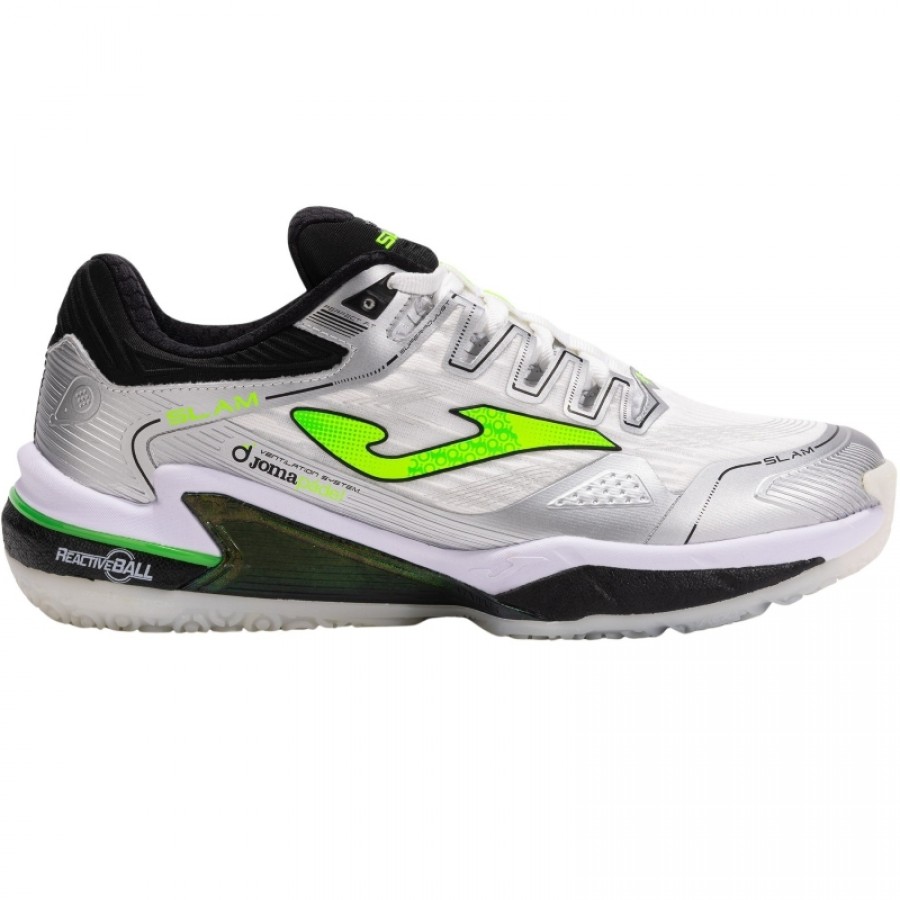 Zapatillas Joma Slam 2512 Blanco Negro