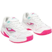 Zapatillas Joma Slam 2602 Blanco Rosa Junior