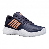 Kswiss Court Express HB Blue Peach Sneakers