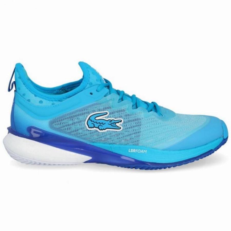 Zapatillas Lacoste AG-LT23 Lite 123 Argile Azul Celeste Royal Mujer  Offre - Pas cher