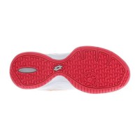 Baskets Lotto Superfast 400 V Blanc Rose Femme  Offre - Pas cher