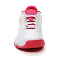 Baskets Lotto Superfast 400 V Blanc Rose Femme  Offre - Pas cher