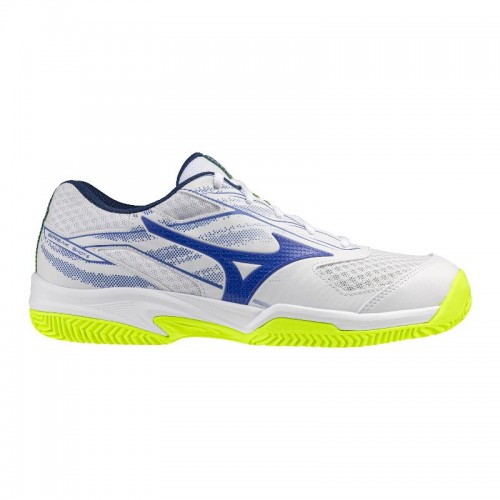 Zapatillas Mizuno Break Shot 5 Clay Blanco Azul