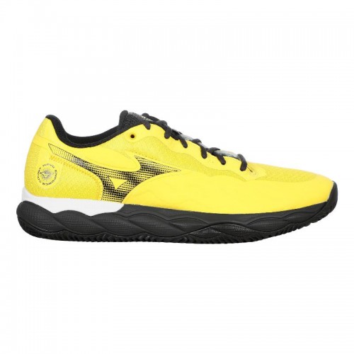 Zapatillas Mizuno Wave Enforce Court Padel Amarillo Negro