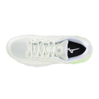 Zapatillas Mizuno Wave Enforce Court Padel Blanco Fluor Mujer