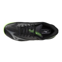 Zapatillas Mizuno Wave Exceed Court Padel Negro Verde