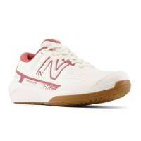 New Balance 696V5 Bianco Rosa Sneakers Donna  Offerta + Economico