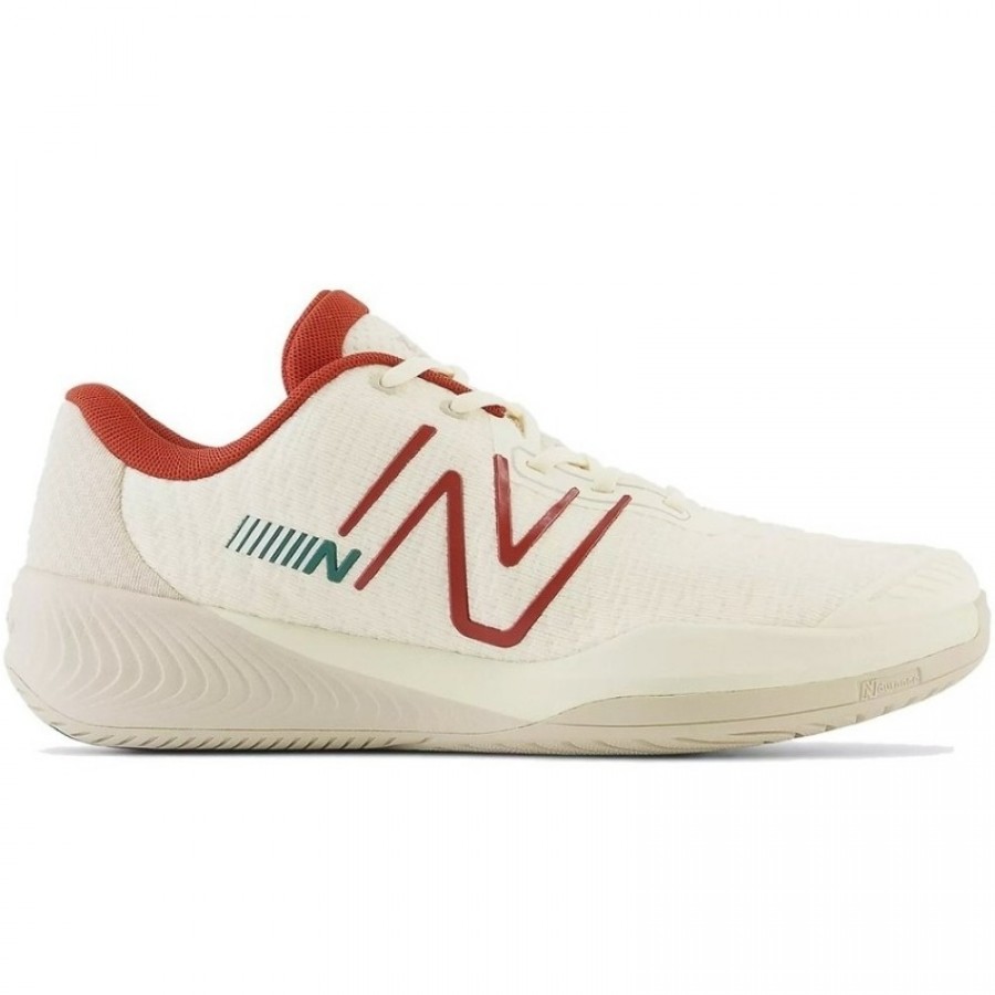 New Balance Full Cell 996V5 Blanc Rouge Baskets  Offre - Pas cher
