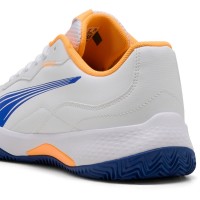 Zapatillas Puma Nova Smash Blanco Azul Naranja  Oferta + Barato
