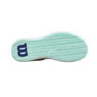 Zapatillas Wilson Intrigue Lite Blanco Aguamarina Mujer