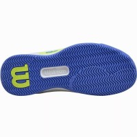 Tênis Wilson Intrigue Pro Branco Azul Feminino  Oferta + Barato