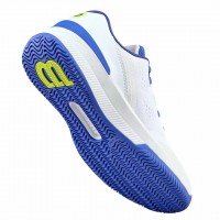 Tênis Wilson Intrigue Pro Branco Azul Feminino  Oferta + Barato
