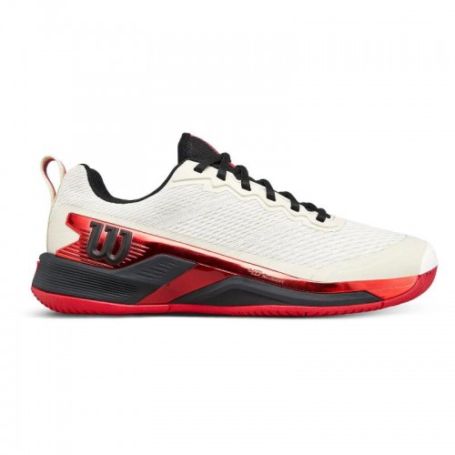 Zapatillas Wilson Rush Pro 4.5 Tofu Rojo